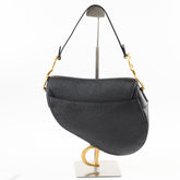 Christian Dior Medium Saddle Bag Black